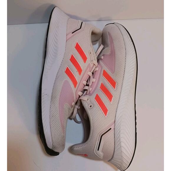 Adidas Run Falcon 2.0 Low Running Shoes Sneakers Light Pink Women's Size 6 EUC - Picture 4 of 7